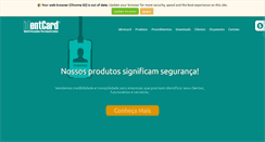 Desktop Screenshot of identcard.com.br